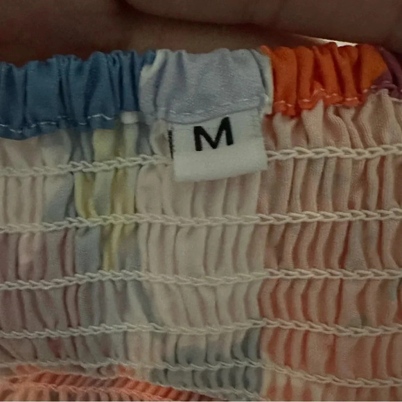 Shein shirred bodice dress. Size Medium - Picture 4 of 5